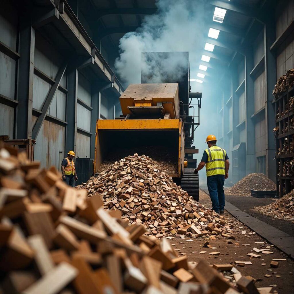 Cuál es el proceso de fabricación de los pellets de madera