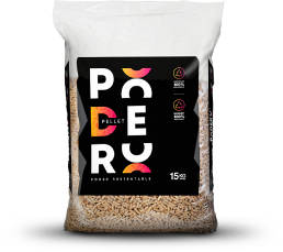 Venta al por mayor 60 bolsas de Pellet madera 15 kg Podero