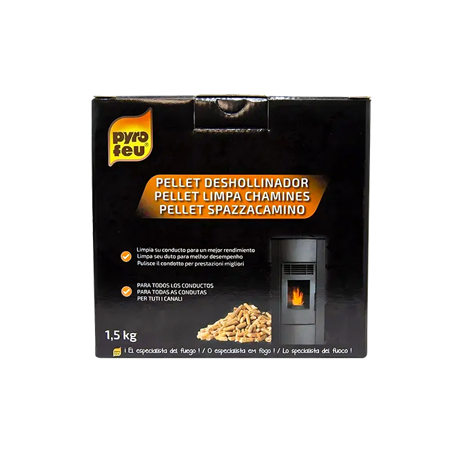 Deshollinador estufa pellet Marca Podero
