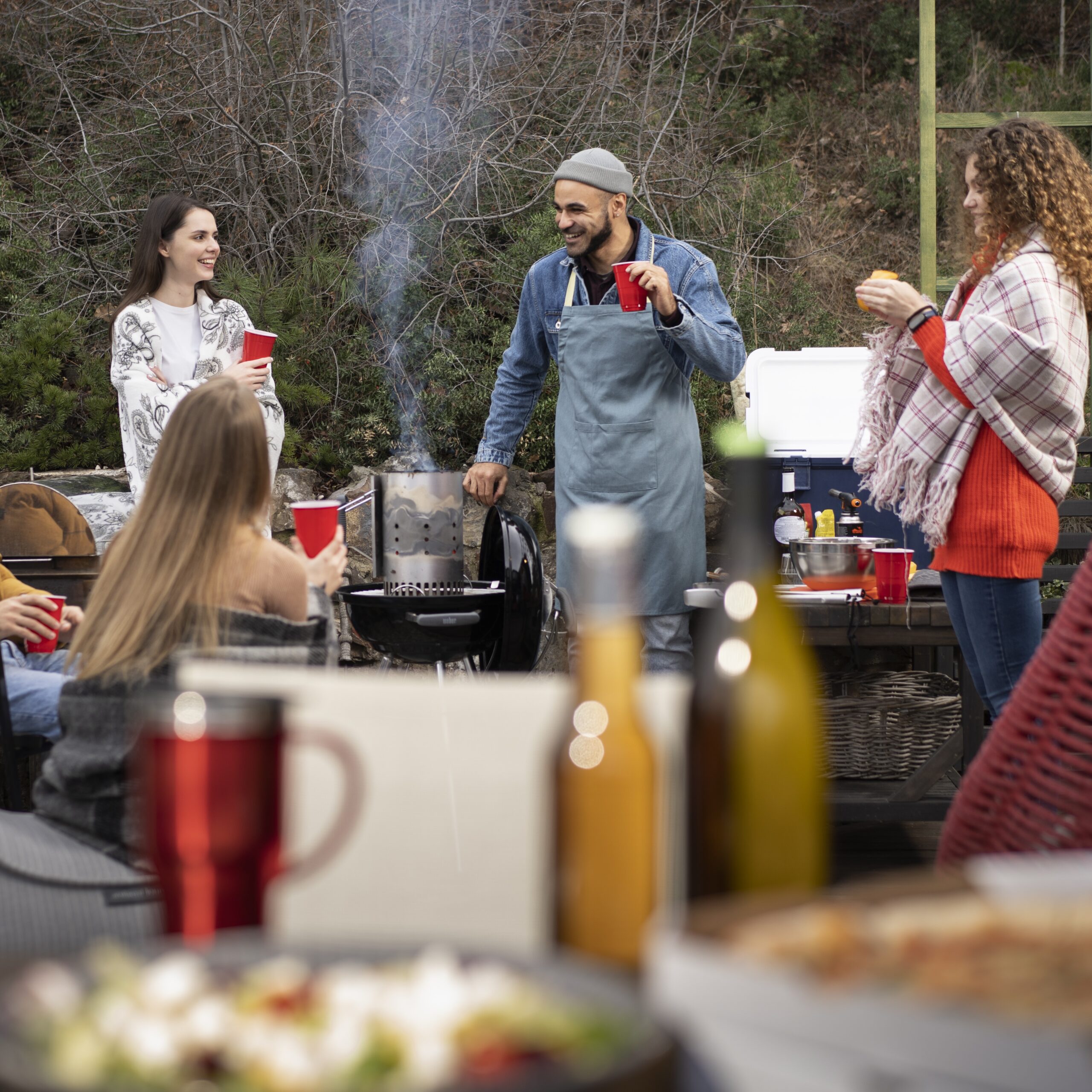 parrilla a pellets Podero para las fiestas patrias de Chile